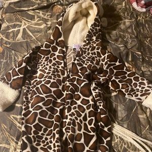 One piece giraffe suit